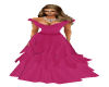 Hot Pink Wedding Gown