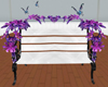 Butterfly & Flower Bench