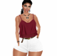 SUMMER FRIL SHORT OUTFIT