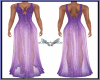 Purple Mix Gown Tra.