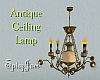 Antique Ceiling Lamp Tan