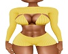 SHORTSET SUMMER YELLOW