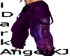 purple dj pants