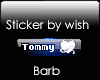 Vip Sticker Tommy