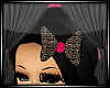 Childs Pink Cheetah Bow