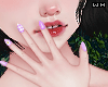 w. Cute Lilac Nails