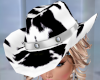 Cow Print Cowgirl Hat