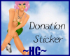 (HC) Donation Sticker