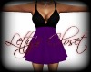 Backless Dress Purple