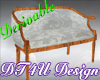 Derivable baroque couch
