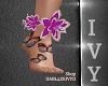 IV.Flower Anklet -Right