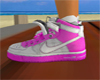 Pink  Air Force Ones