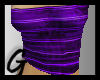 *G*PurpleBlack Tube Top