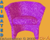A Purple Foam Cafe Chair