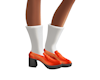 Velma Shoes with Socks