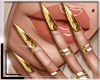 ◥Gold |Nails