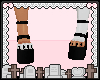 D♥ Paw Sandals Blk