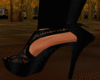 {a7} Black Lace Heels