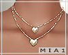 !M! Amy Hearts necklace