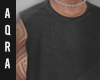 M Black Tanktop w Tat