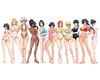 SK} Anime Bikini Babes