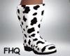 Cow / Boots - M