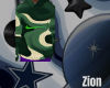 Green hoodie