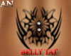 Belly Tattoo- Butterfly1