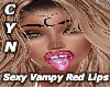 Sexy Vampy Red Lips