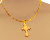 Cross Necklace in  Gold