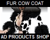 FUR COW COAT