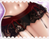 𝓶. crimson sin skirt