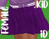 iD: Varsity Purple Skirt