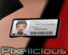 PIX Maid ID Badge 'Pix'