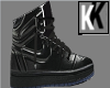 [K] Cool Black Jordans