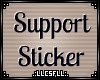 Support Sticker 15k