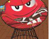 M & M red chair 2