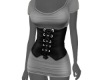 N! Corset Grey