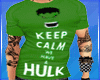 Shirt Hulk Keep Calm 