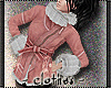 clothes - pink fur coat
