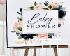 H. Baby Shower Navy