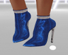 Dina Blue Ankle Boots