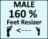 Feet Scaler 160%