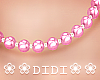 !D! Kid Necklace Pink