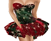 Red&Green SnowflakeDress