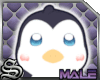 [S]Cute penguin black[M]