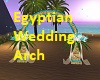 Egyptian Wedding Arch