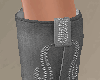 Gray Western Boots