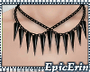 [E]*Black Spike Necklace