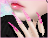 [DP] Pink Glitter Nails